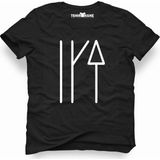 Tshirthane Türk Boyları Bayat Siyah Erkek T-Shirt