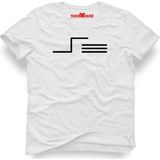 Tshirthane Türk Boyları Yüregir Beyaz Erkek T-Shirt - M