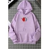 Tshirthane Unisex Evren Temalı Baskılı Sweatshirt