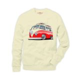 Tshirthane Volkswagen t1 minibüs Erkek Uzun Kollu Sweatshirt