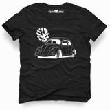 Tshirthane VW Volkswagen Beetle Siyah Erkek T-shirt