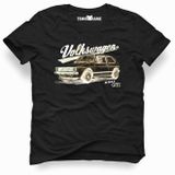 Tshirthane VW Volkswagen Golf GTİ Siyah Erkek T-shirt