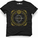 Tshirthane Yay Burcu Sagittarius Siyah Erkek T-shirt