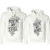 Tshirthane Youre My Soul My Heart 2'li Sevgili Sweatshirt