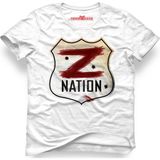 Tshirthane Z Nation Beyaz Erkek T-Shirt - M