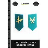 Tsk (Harici) Yaka Spoleti Metal Resmi Kıyafet Görev Detayı Taktik Parça