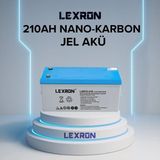 Tsm Lexron 210AH-12V Nano-Karbon Jel Akü