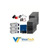 Tsm Veratech Güneş Enerjisi Solar Paketi 11KVA Inverter 550 Watt Güneş Paneli 48V 100 Amper Lityum Akü