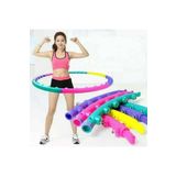 TSMA Masajlı Fitness Hula Hoop Pilates Zayıflama Çemberi 6 Parça 90cm 1250gr