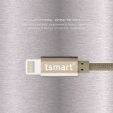 Tsmart Özel Seri Örgülü iPhone Şarj Kablosu
