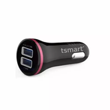 Tsmart TSA23 Siyah Android Şarj Kablolu 3.1 A Araç Şarj Cihazı