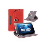 TSS Accessory General Mobile E-Tab 20 10.1 inç 360 Derece Dönerli- Standlı Üniversal Suni Deri Tablet Kılıfı