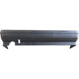 TŞT 1993 - 1996 Renault R9 Broadway Arka Tampon Siyah (Nikelaj Çıtalı) (Oem NO:7702127558)