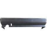 TŞT 1993 - 1996 Renault R9 Faırway Arka Tampon Siyah Nikelaj Çıtalı Bemsa Kalıp Oem No: 7702127558