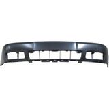 TŞT 1996 - 2003 Volkswagen Caddy Ön Tampon Siyah Sis Delikli Karlıksız (Lm) (Oem NO:6K5807221B)