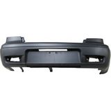 TŞT 2004 - 2007 Mitsubishi Outlander Arka Tampon Siyah (Plaka - Reflektör Delikli Fpı) (Oem NO:MN133226)