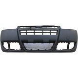 TŞT 2006 - 2010 Fiat Doblo Ön Tampon Siyah (Sis Delikli - Panjuru Ile Birlikte Çeki Demir Kapaklı) (Oem NO:735418066)