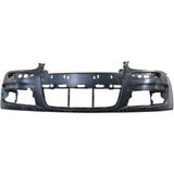TŞT 2006 - 2010 Volkswagen Jetta 5 Ön Tampon Siyah (Sis - Band - Panjur Delikli) (Sımyı) (Oem NO:1K0807217E)