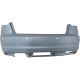 TŞT 2009 - 2012 Audi A3 Arka Tampon Gri (Sensör Delikli (Tw) (Oem NO:8P4807303HGRU)