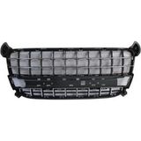 TŞT 2009 - 2013 Peugeot 3008 Ön Tampon Panjuru Üst Nikelaj Çıtalı (Tw) (Oem NO:742287)