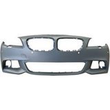 TŞT 2010 - 2013 Bmw 5 Serı F10 - Ön Tampon (Sensör - Kamera - Far Yıkama Delikli (M - Paket) Tw) (Oem NO:51118048669)