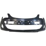 TŞT 2011 - 2014 Opel Corsa D Ön Tampon Gri (Sis - Izgara Delikli - Sensör Deliksiz Tw) (Oem NO:95508031)