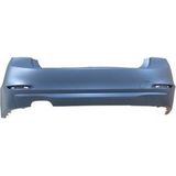 TŞT 2012 - 2014 Bmw 3 Serisi Arka Tampon Koyu Gri (Sensör Deliksiz - Nikelaj Çıta Deliksiz Tw) (Oem NO:51127312725)