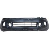 TŞT 2013 - 2015 Ford Ranger Pıck Up - Ön Tampon (Sis Delikli - Tampon Panjurlu My) (Oem NO:UC9P50031C)