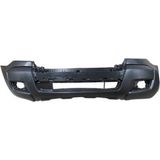 TŞT 2016 - 2018 Ford Ranger Pıck Up - Ön Tampon Siyah (Bantlı Sis Delikli Fpı) (Oem NO:EB3B17C831CC)