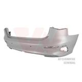 TŞT Audi A3 Sb- 2021-2024 Arka Tampon Astarlı Siyah Sensör Delikli (Tyg) (Oem No:8Y4807067Agru)