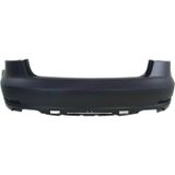TŞT Audi A3 Sd- 2012-2016 Arka Tampon Astarlı Sensör Delikli (Tw) (Oem No:8V5807067Gru)