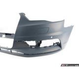 TŞT Audi A3 Sd- 2015-2016 Ön Tampon (Sis/Panjur/Far Yıkama Delikli/Sensör Delikli)(Tyg) (Oem No:8V580