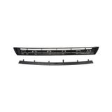 TŞT Citroen C4 Ön Tampon Panjuru Üst Siyah 2004-2008 (Oem No: 7414JN) - Sağ
