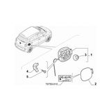 TŞT Fiat Linea/fiorino Ön Tampon Braketi Şase Ucu Sol 2007 (Oem No: 52142371) - Sağ