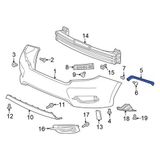 TŞT Honda Civic Fc5 Arka Tampon Braketi Sol 2016- (Oem No: 71598-Tba-A00)