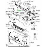 TŞT Mitsubishi L200 Ön Tampon Demiri 2 Wd 2005 (Oem No: Mn142537)