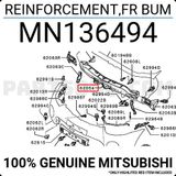 TŞT Mitsubishi L200 Ön Tampon Demiri 4 Wd 2005 (Oem No: Mn136494)