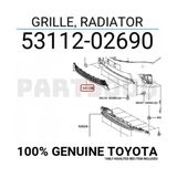 TŞT Toyota Corolla 2016-2018 Ön Tampon Panjuru Orta (Oem No: 5311202690) - Sağ