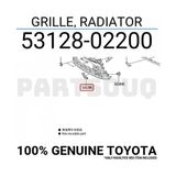 TŞT Toyota Corolla- Hb- 2020-2022 Ön Tampon Panjuru Sıyah (Çeki Demirri Kapaklı)(Tw) Oem No (5311212420) - Sağ