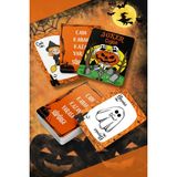 Tsugame Halloween Kart Oyunu |cadı Kabak Kazan Yarasa Süpürge |cadılar Bayramı Eğlenceli Parti ve Aile Oyunu - 9*14 - 6*9