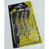 Tsunami Hs3 Holographic Shrimp ( Silikon Karides ) - Silver Glitter