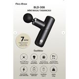 Tsvolt Neoease BLD-308 Masaj Tabancası - Profesyonel Masaj Tabancası Mini Masaj Aleti (Neoease Garantili) - Siyah