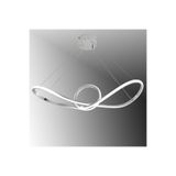 TT AYDINLATMA TT002-KR TT Aydınlatma Papyon Modeli Krom Kaplama (Beyaz Işık) Led Avize Krom 30 x 60