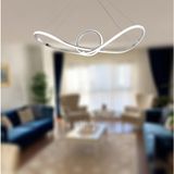TT Aydınlatma TT002-KR Tt Aydınlatma Papyon Modeli Krom Kaplama LED Avize - 3 Renk Işık