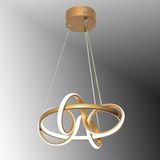 TT Aydınlatma TT003-ESK Tt Aydınlatma Sarmal Modeli Eskitme Boyalı LED Avize - Sarı Işık