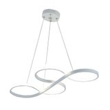 TT Aydınlatma TT025-BY Yılan Modeli Mat Beyaz Led Avize