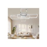TT AYDINLATMA TT040-KR TT Aydınlatma Krom Kaplama Plofonyer (Beyaz Işık) Led Avize Krom 95 x 73