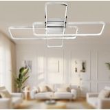 TT Aydınlatma TT040-KR Tt Aydınlatma Krom Kaplama Plofonyer LED Avize - Beyaz Işık