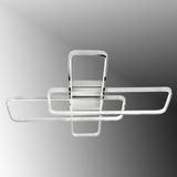 TT Aydınlatma TT040-KR Tt Aydınlatma Krom Kaplama Plofonyer LED Avize - Sarı Işık