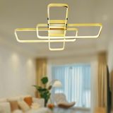 TT Aydınlatma TT040-SR Tt Aydınlatma Sarı Kaplama Plofonyer LED Avize - Beyaz Işık